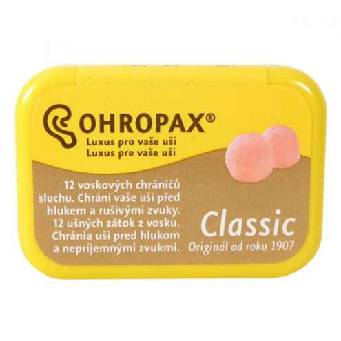 Ohropax chránič sluchu Classic 12 ks